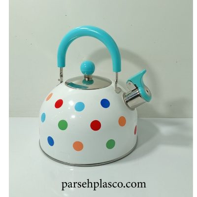 خرید کتری دسته دار خالدار