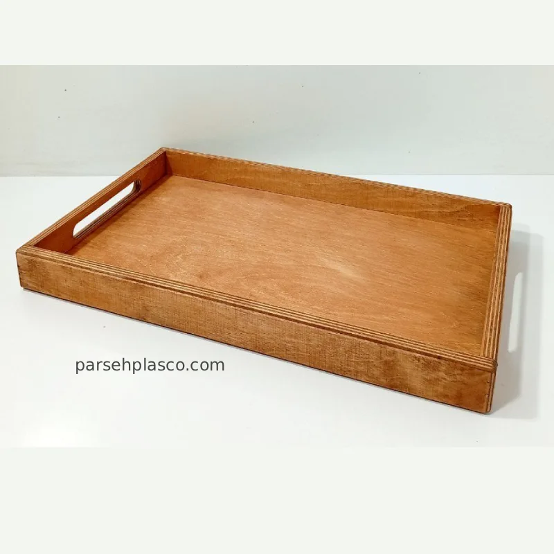 wooden-tray خرید سینی چوبی بزرگ