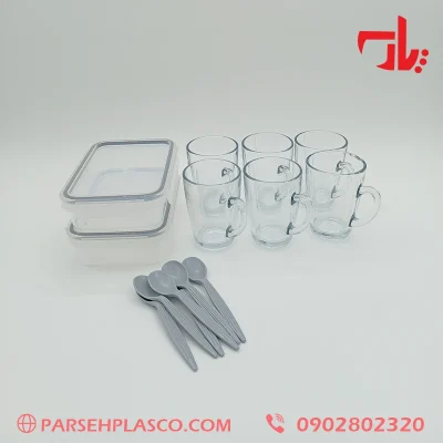 سرویس چای خوری ۶ نفره هوم کت دلنار ۳۴۹۸