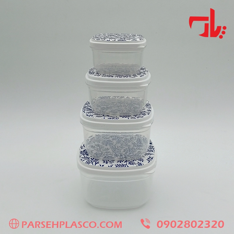 4-Piece Freezer Container Set سرویس فریزری (۴ عددی)