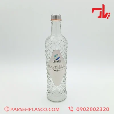 بطری ۱ لیتری بارسلون هرمس | درب محکم ضدنشت
